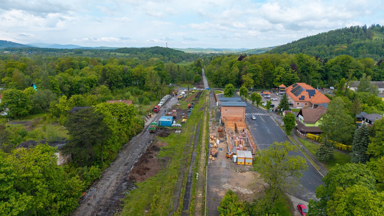 Z Mysłakowic do Kowar po nowych torach