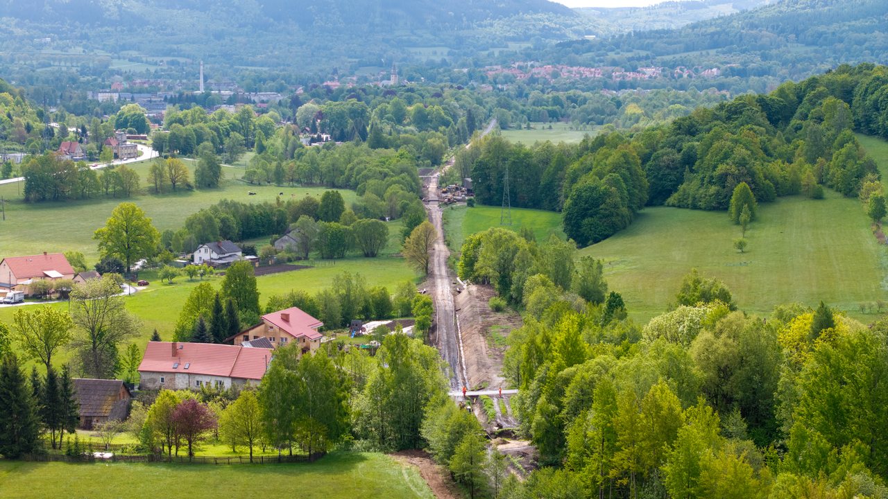 Z Mysłakowic do Kowar po nowych torach