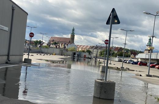 Burze i interwencje strażaków