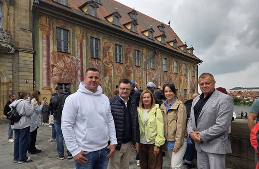Delegacja powiatu z wizytą w Bambergu