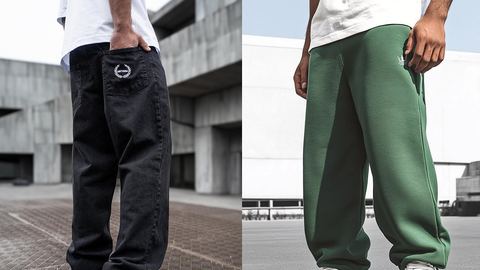 Styl vs komfort: dlaczego mężczyćni kochają spodnie baggy?