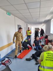 Ewakuacja w jeleniogórskim szpitalu