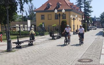 Strażnicy miejscy wsiedli na rowery
