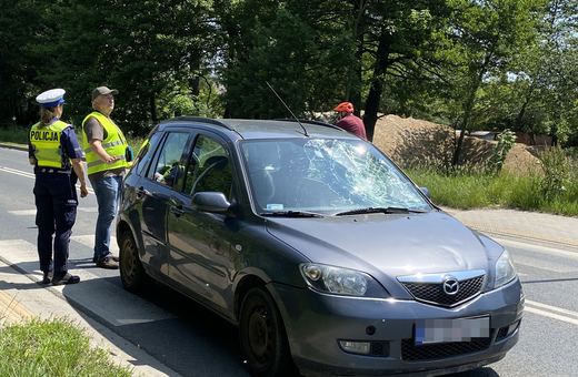 Senior potrącił seniora