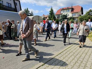 Uroczysta procesja Bożego Ciała w Cieplicach