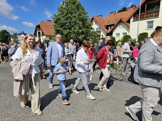 Uroczysta procesja Bożego Ciała w Cieplicach