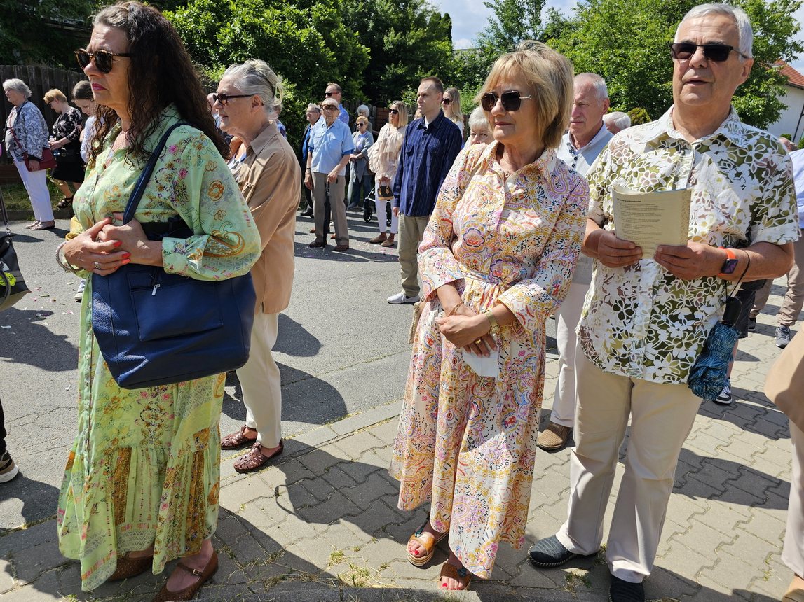 Uroczysta procesja Bożego Ciała w Cieplicach