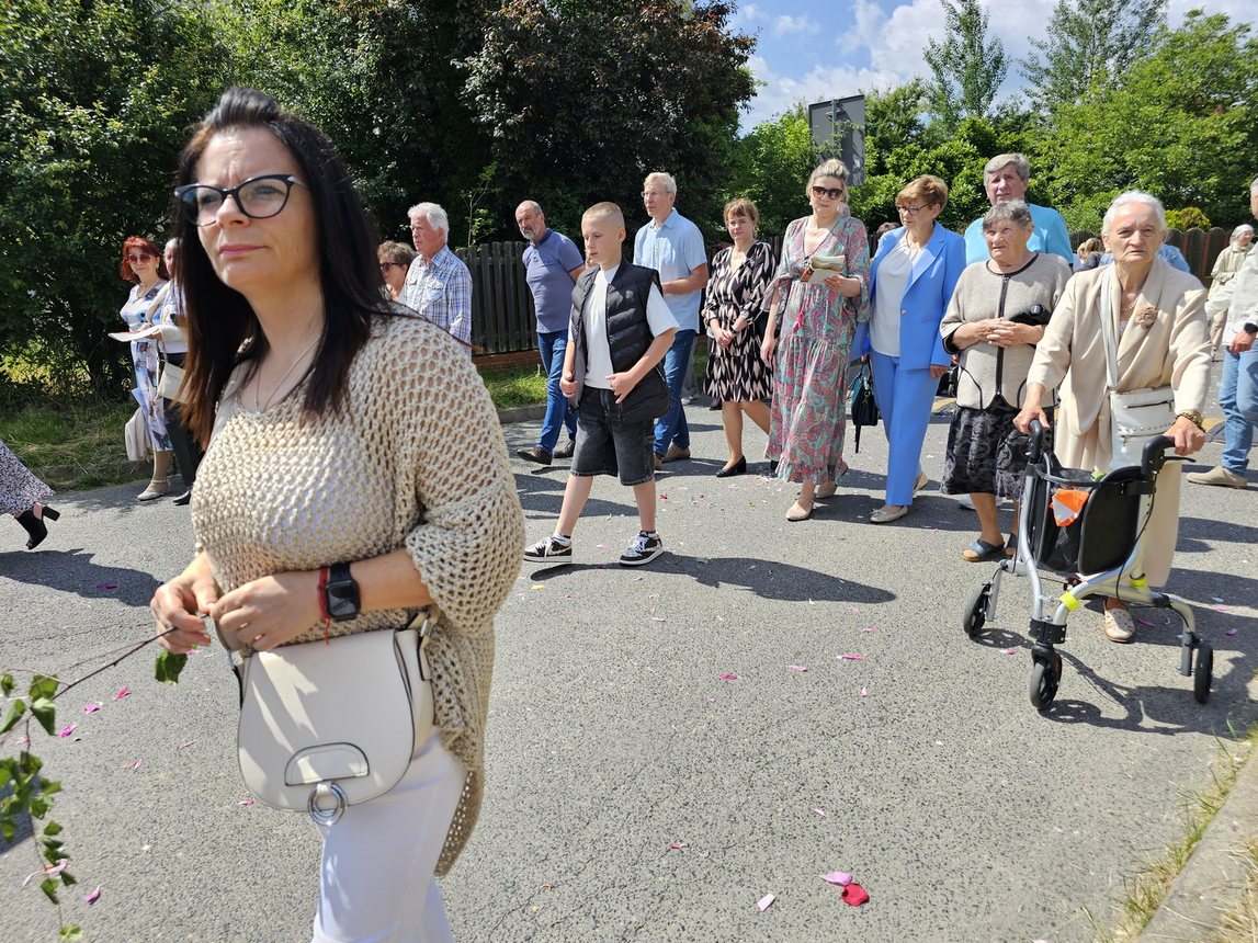 Uroczysta procesja Bożego Ciała w Cieplicach