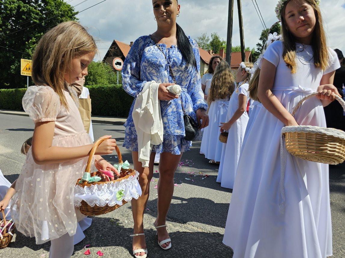Uroczysta procesja Bożego Ciała w Cieplicach