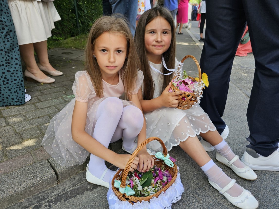 Uroczysta procesja Bożego Ciała w Cieplicach