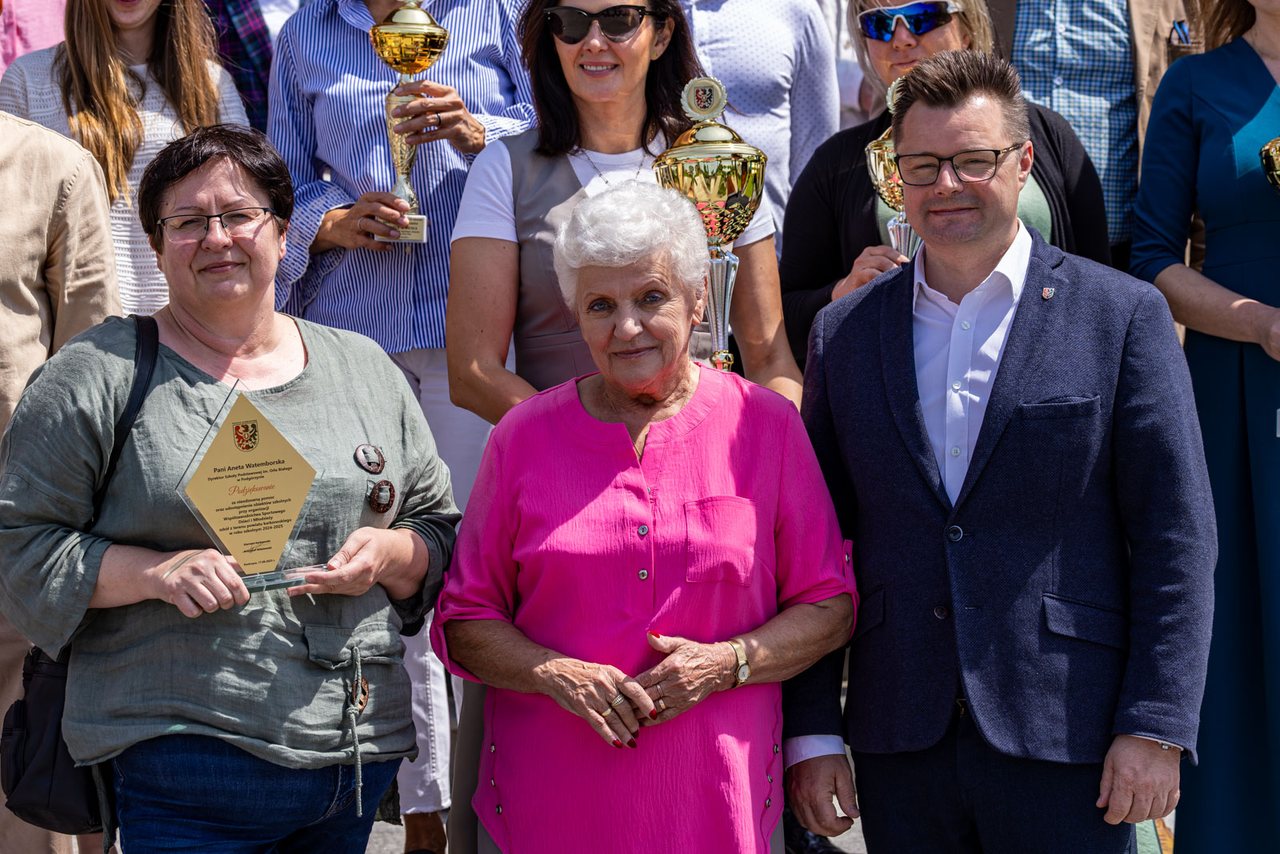 Młodzi sportowcy nagrodzeni