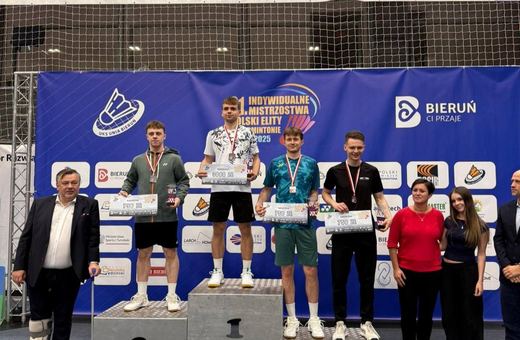 Łukasz z dwoma medalami Mistrzostw Polski
