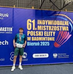 Łukasz z dwoma medalami Mistrzostw Polski