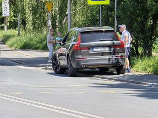 Upał w Jeleniej Górze i kolizja na ul. Rataja – dziecko z otarciem od pasów