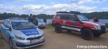 Działania policji nad "Żwirownią"