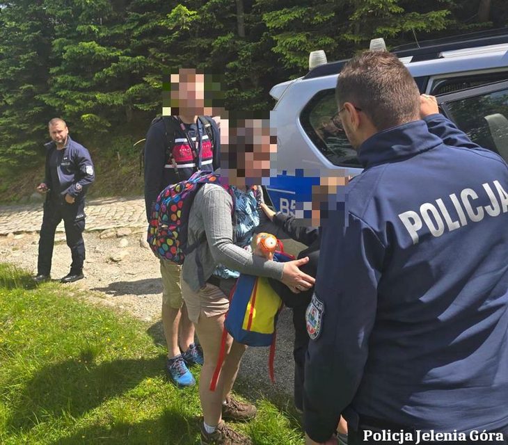 8–latek błąkał się pod Śnieżką!