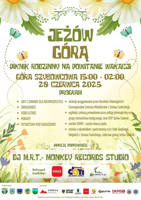 Piknik rodzinny w Jeżowie Sudeckim