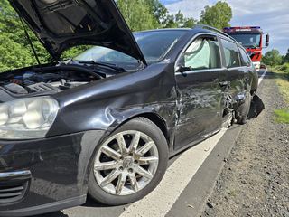 Wypadek w Łomnicy