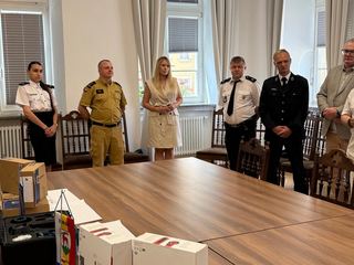 Rotary przekazuje sprzęt OSP Jelenia Góra