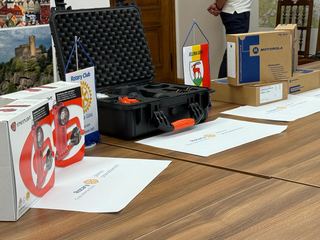 Rotary przekazuje sprzęt OSP Jelenia Góra