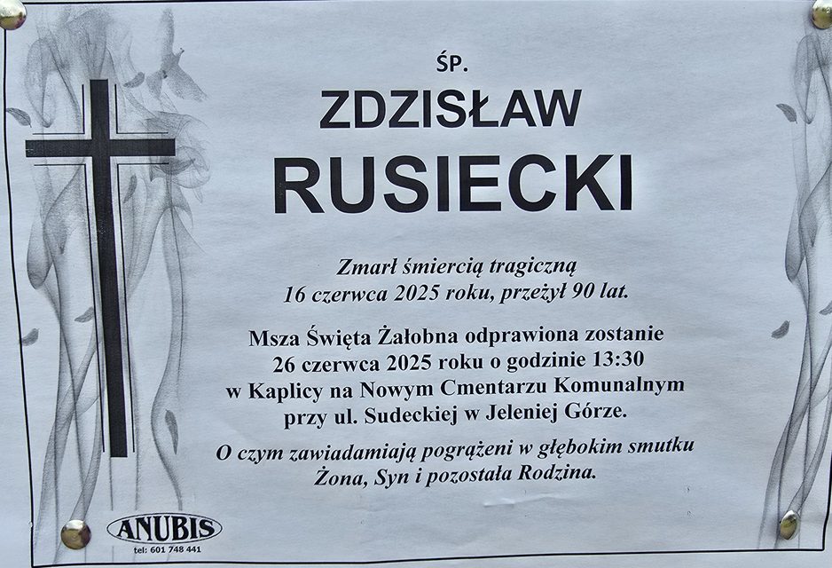 Zmarł Zdzisław Rusiecki