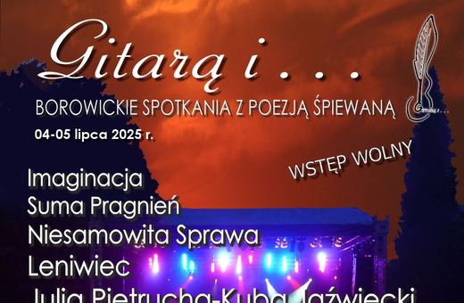 Program "Gitarą i..." 2025!
