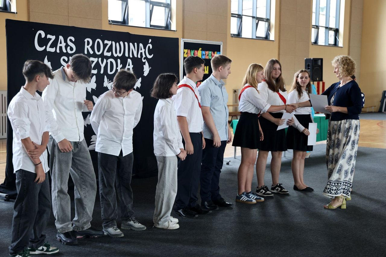 Uczniowie „Ósemki” świętowali koniec roku