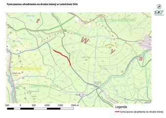 Prace leśne – możliwe utrudnienia