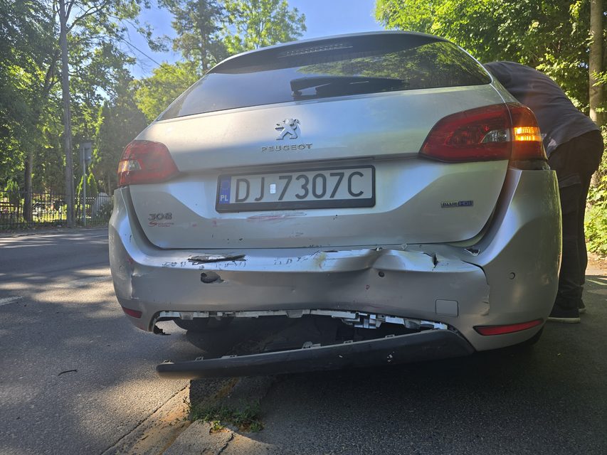 Kolizja na Marcinkowskiego