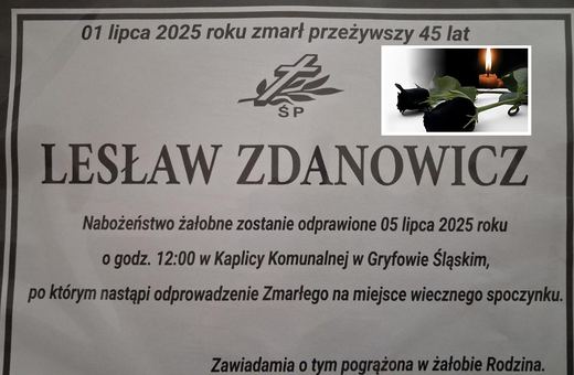 Zmarł Lesław Zdanowicz – nauczyciel z ZST Mechanik