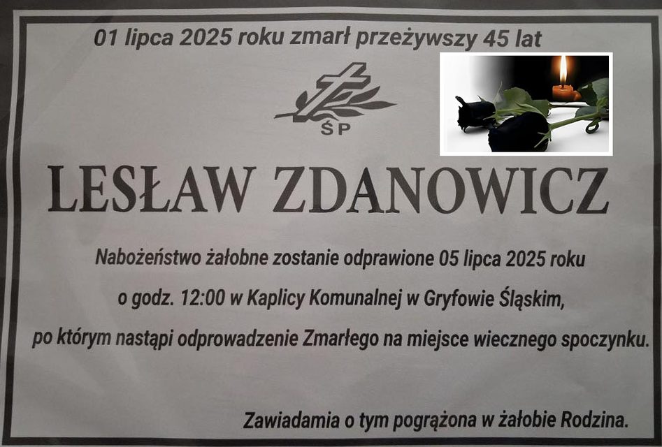 Zmarł Lesław Zdanowicz – nauczyciel z ZST Mechanik