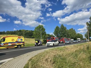 Wypadek w Rybnicy – efekt domina
