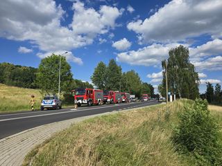Wypadek w Rybnicy – efekt domina