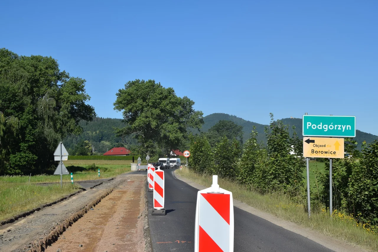 Trwa wielki remont drogi nr 366
