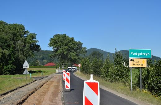 Trwa wielki remont drogi nr 366