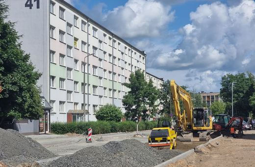 Karłowicza rozkopana – prace w toku