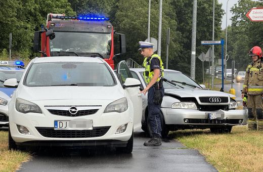 Stłuczka na obwodnicy