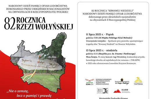 82 rocznica Rzezi Wołyńskiej – obchody w Jeleniej Górze