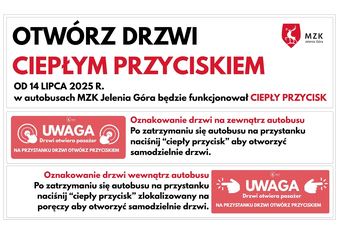 Jest już "ciepły przycisk" w autobusach MZK