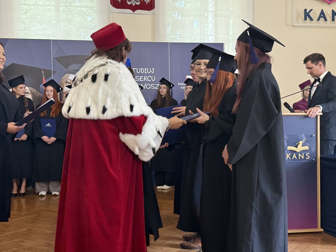 Pożegnanie studentów pełne wzruszeń