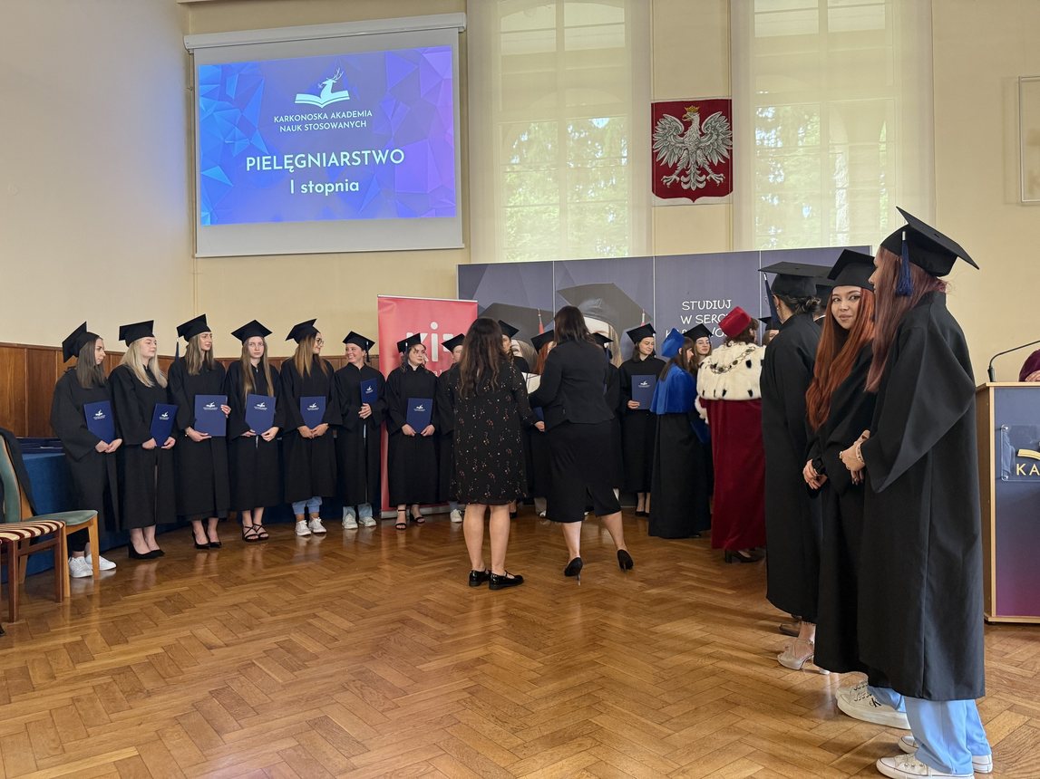 Pożegnanie studentów pełne wzruszeń