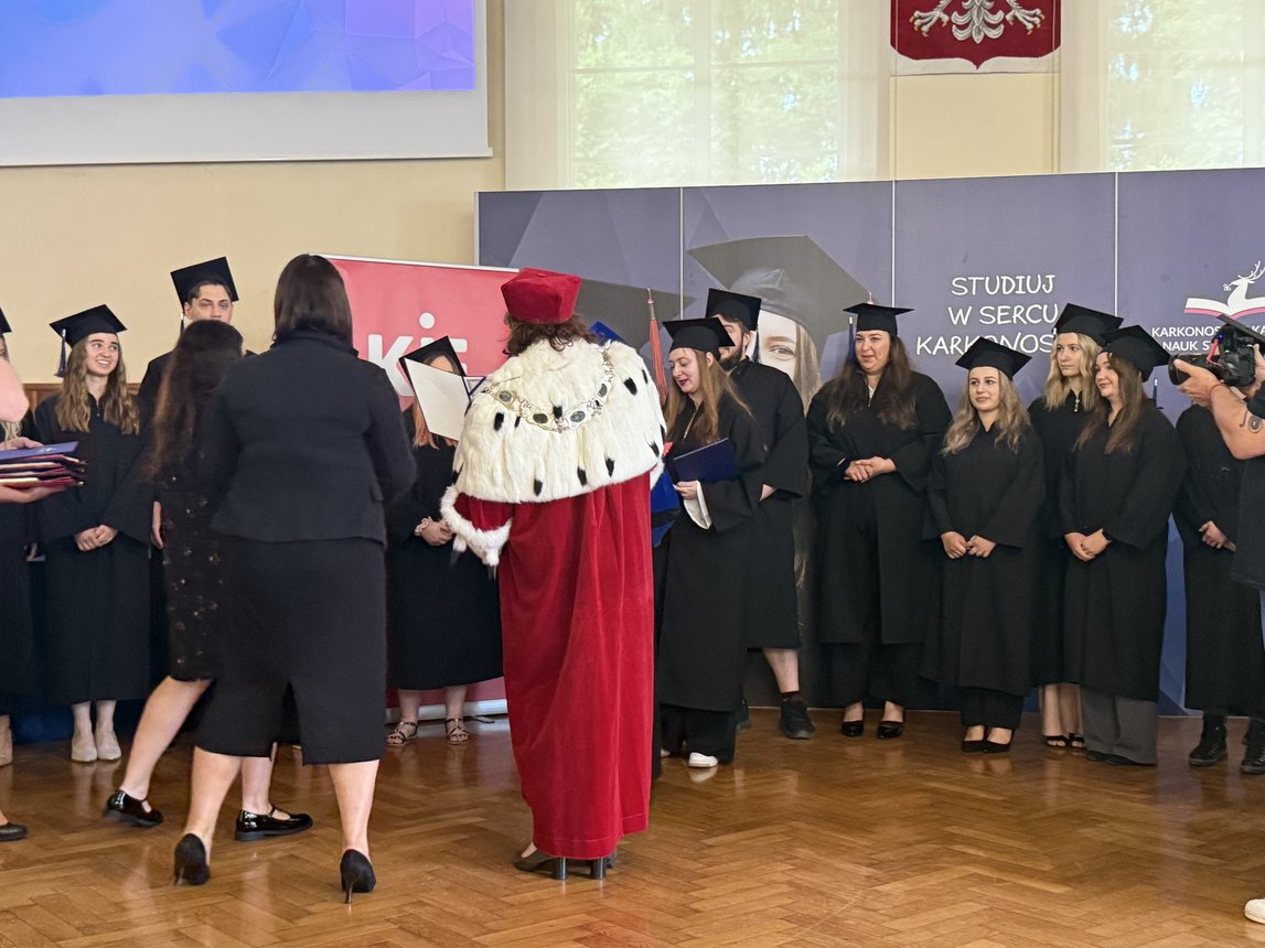 Pożegnanie studentów pełne wzruszeń