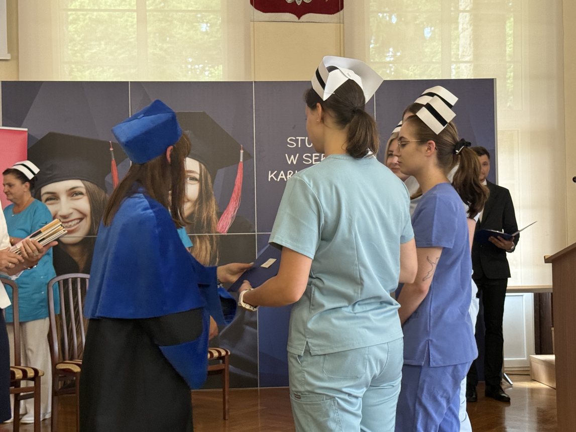 Pożegnanie studentów pełne wzruszeń