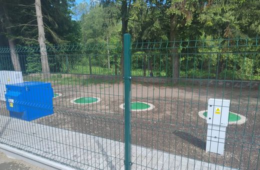 Nowa oczyszczalnia ścieków przy szkole