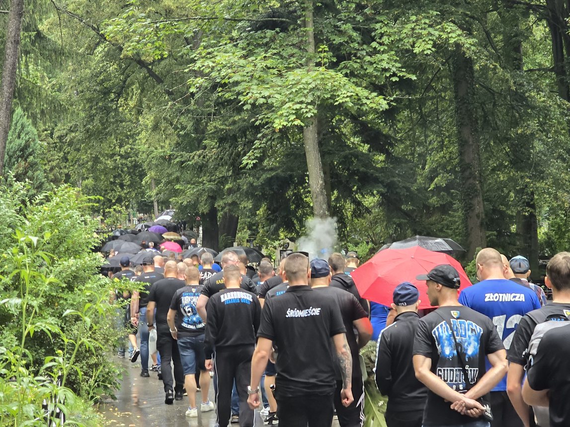 Pogrzeb Piotra Kubana
