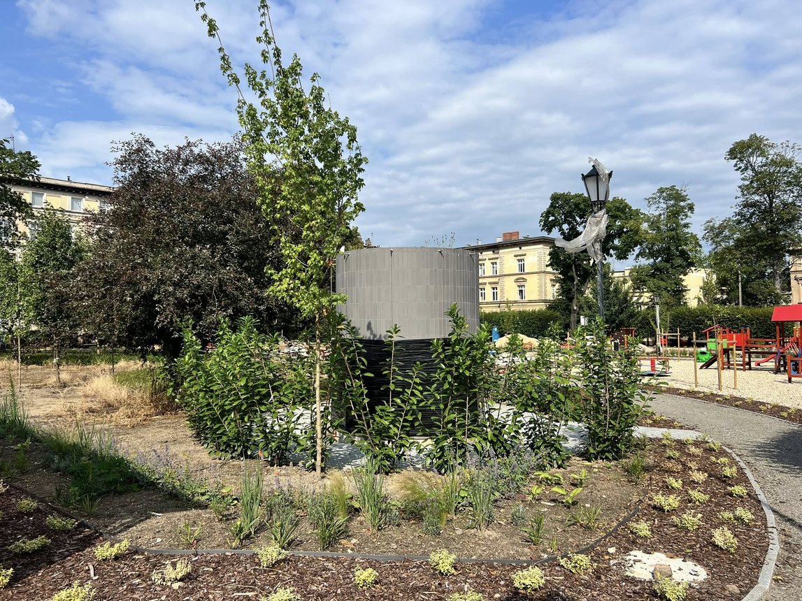 Ten skwer będzie zielonym sercem centrum