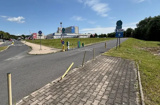 Utrudniony dojazd od oddziału ratunkowego