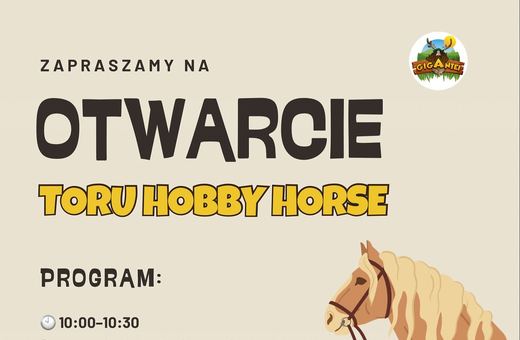 Pierwszy w regionie tor do "Hobby horse"