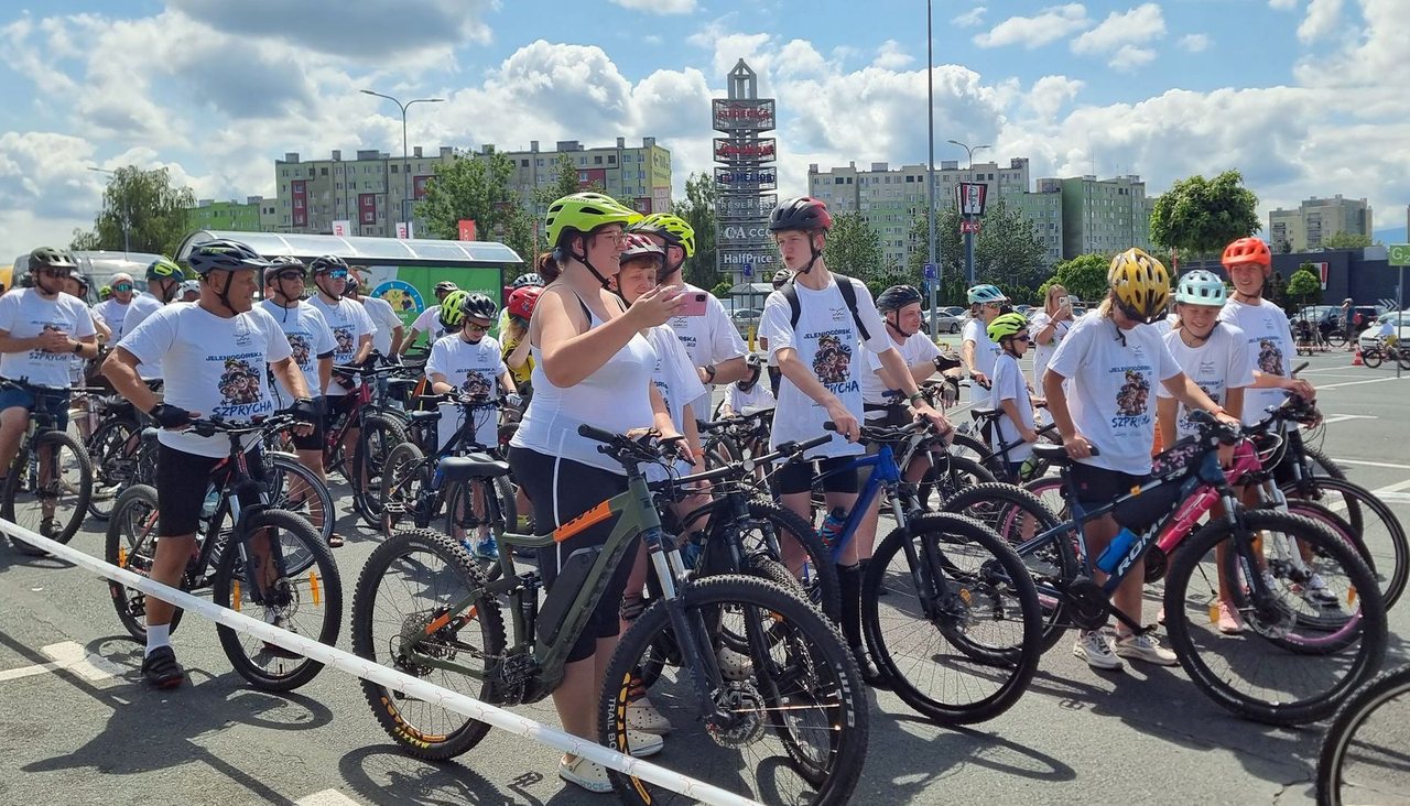 Maja Włoszczowska poprowadziła Jeleniogórską Szprychę