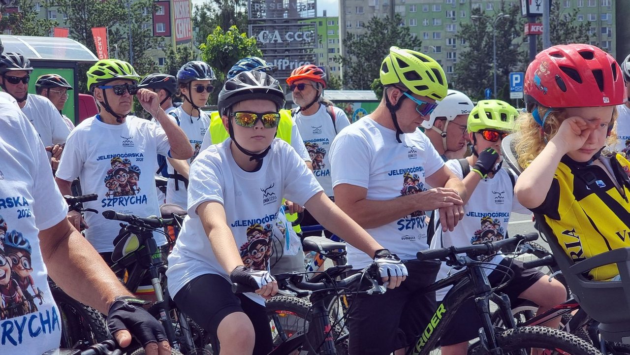Maja Włoszczowska poprowadziła Jeleniogórską Szprychę